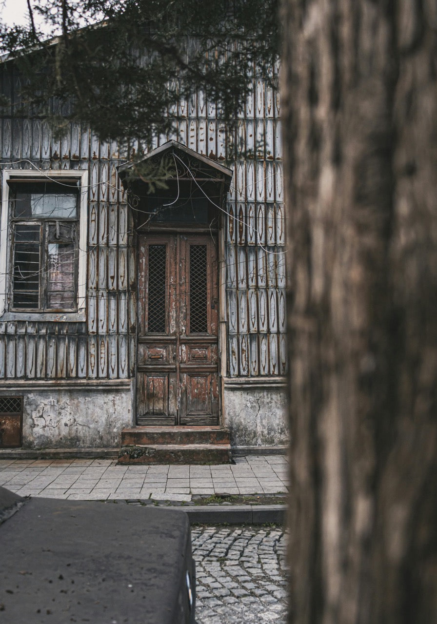 Worn Entrance