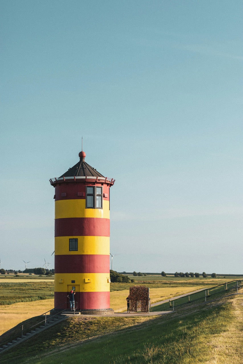 Striped Lighthouse